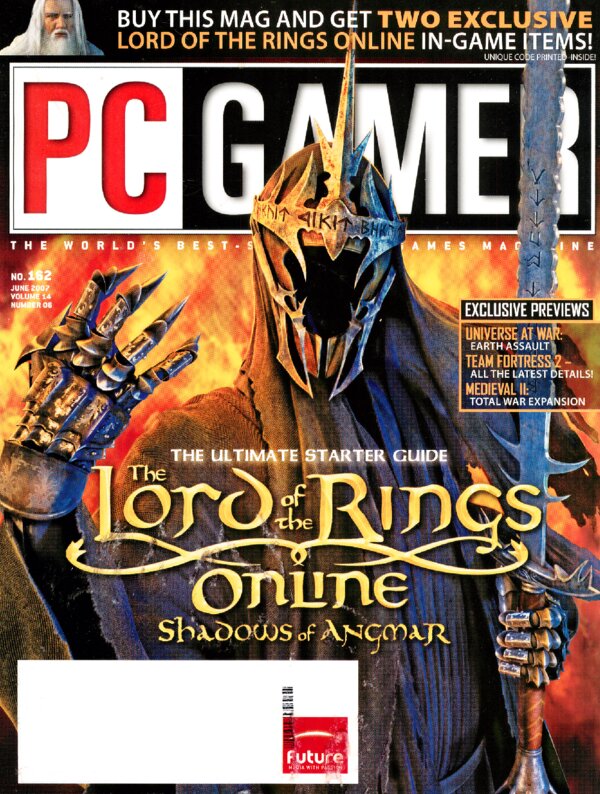 PC Gamer US   Issue 162 (June 2007) cover